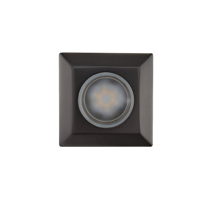 WAC 2051-CS 3" 4.5W Square LED Colorscaping Indicator Light - Bronze Stainless Steel