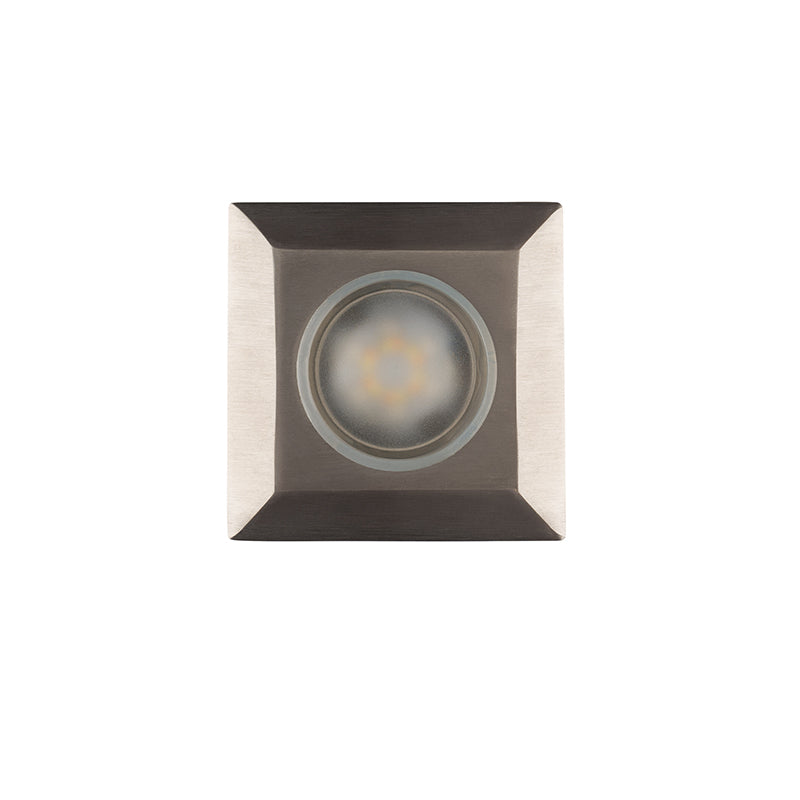 WAC 2051-CS 3" 4.5W Square LED Colorscaping Indicator Light - Stainless Steel