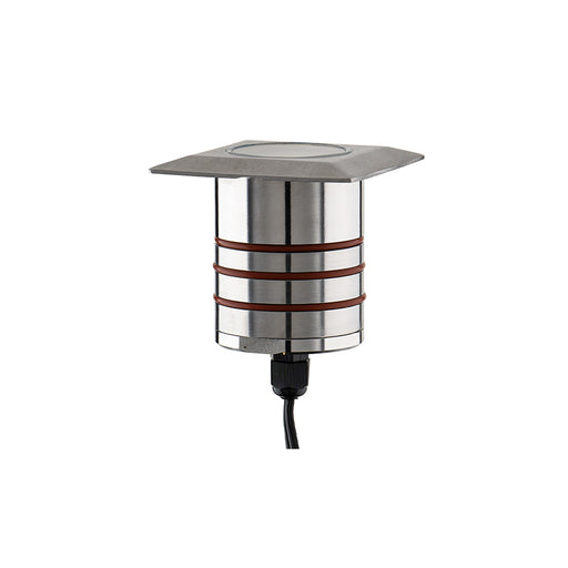 WAC 2051-CS 3" 4.5W Square LED Colorscaping Indicator Light - Stainless Steel