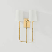 Hudson Valley 2072 Glenmont 2-lt 21" Tall Wall Sconce - Aged Brass