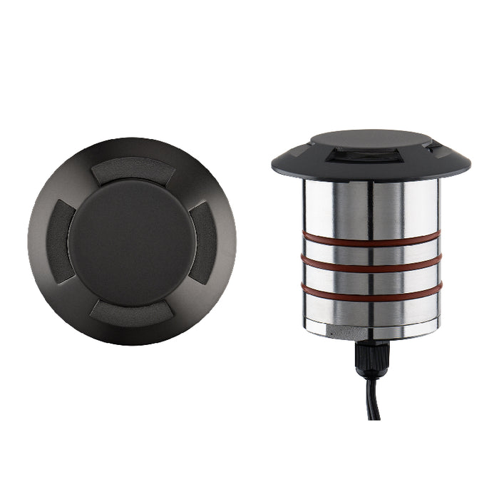 WAC 2101 2" 4.5W LED Colorscaping Round Quad-Directional Inground Light