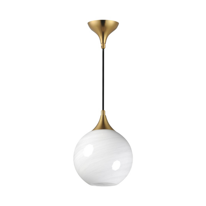 Maxim 21226 Neve 1-lt 9" Pendant - Natural Aged Brass