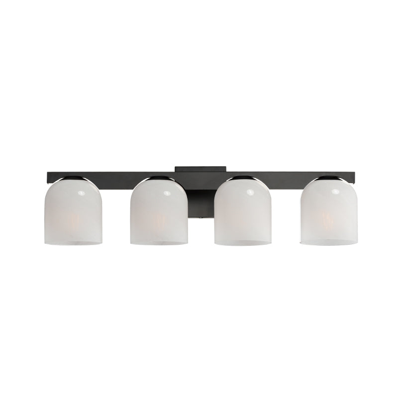 Maxim 21234 Scoop 4-lt 30" Bath Vanity-Black/Marble