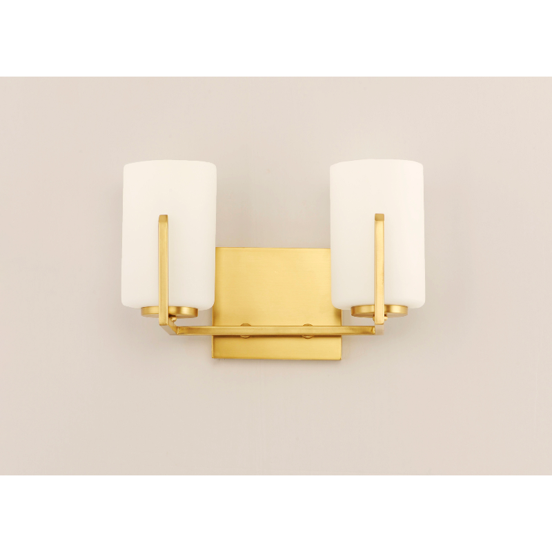 Maxim 21282 Dart 2-lt 13" Bath Vanity - Satin Brass