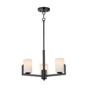 Maxim 21285 Dart 3-lt 22" Chandelier - Matte Black