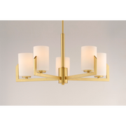 Maxim 21286 Dart 5-lt 26" Chandelier - Satin Brass