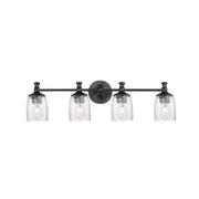 Maxim 21354 Swirl 4-lt 33" Bath Vanity-Black