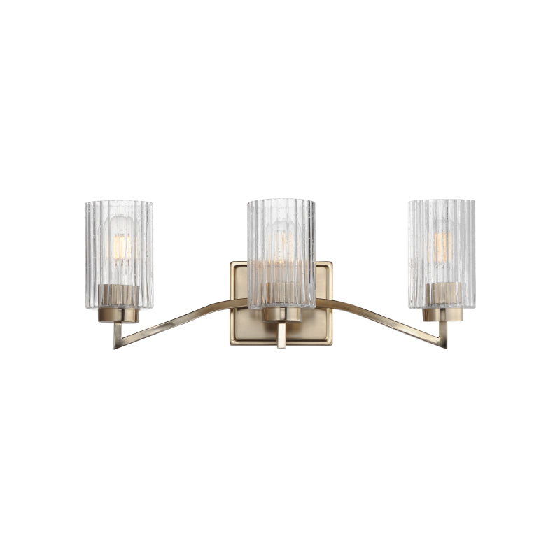 Maxim 21373 Rigata 3-lt 23" Bath Vanity-Satin Champagne