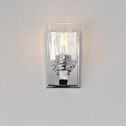 Maxim 21381 Cubos 1-lt 8" Tall Wall Sconce - Polished Chrome