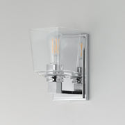 Maxim 21381 Cubos 1-lt 8" Tall Wall Sconce - Polished Chrome