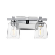 Maxim 21382 Cubos 2-lt 14" Wall Sconce - Polished Chrome