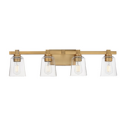 Maxim 21384 Cubos 4-lt 31" Bath Vanity - Natural Aged Brass