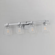 Maxim 21384 Cubos 4-lt 31" Bath Vanity - Polished Chrome