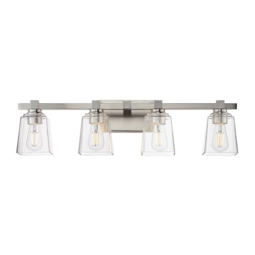 Maxim 21384 Cubos 4-lt 31" Bath Vanity - Satin Nickel