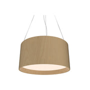 Accord 214 Cylindrical 2-lt 16" LED Pendant - Maple