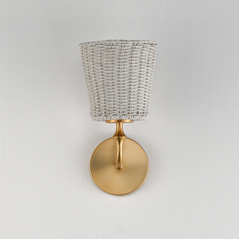 Maxim 21481 Baja 1-lt 12" Tall Wall Sconce - Natural Aged Brass