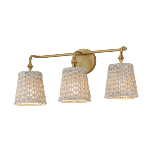 Maxim 21483 Baja 3-lt 24" Vanity - Natural Aged Brass