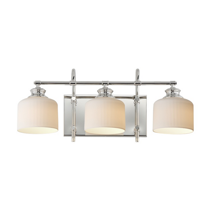 Maxim 21493 Bisque 3-lt 24" Vanity - Polished Nickel