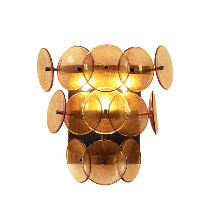 Maxim 21820 Loren 3-lt 15" Tall Wall Sconce - Amber
