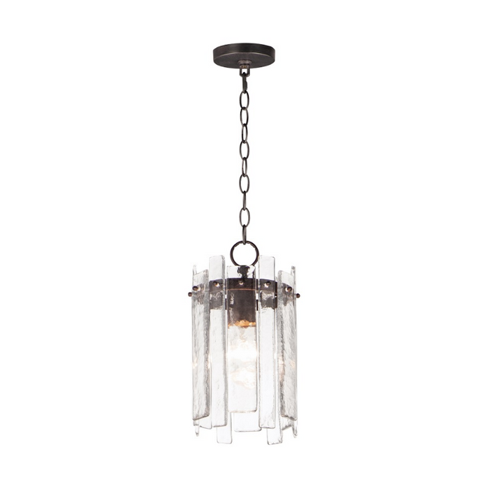 Maxim 21831 Warren 1-lt 8" Pendant - Dark Bronze