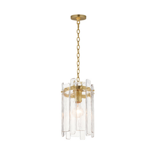 Maxim 21831 Warren 1-lt 8" Pendant - Gold Leaf