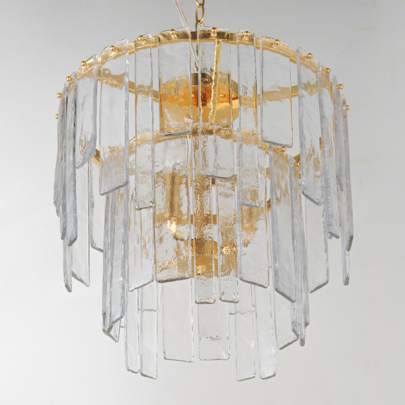 Maxim 21833 Warren 4-lt 18" Semi-Flush/Pendant - Gold Leaf