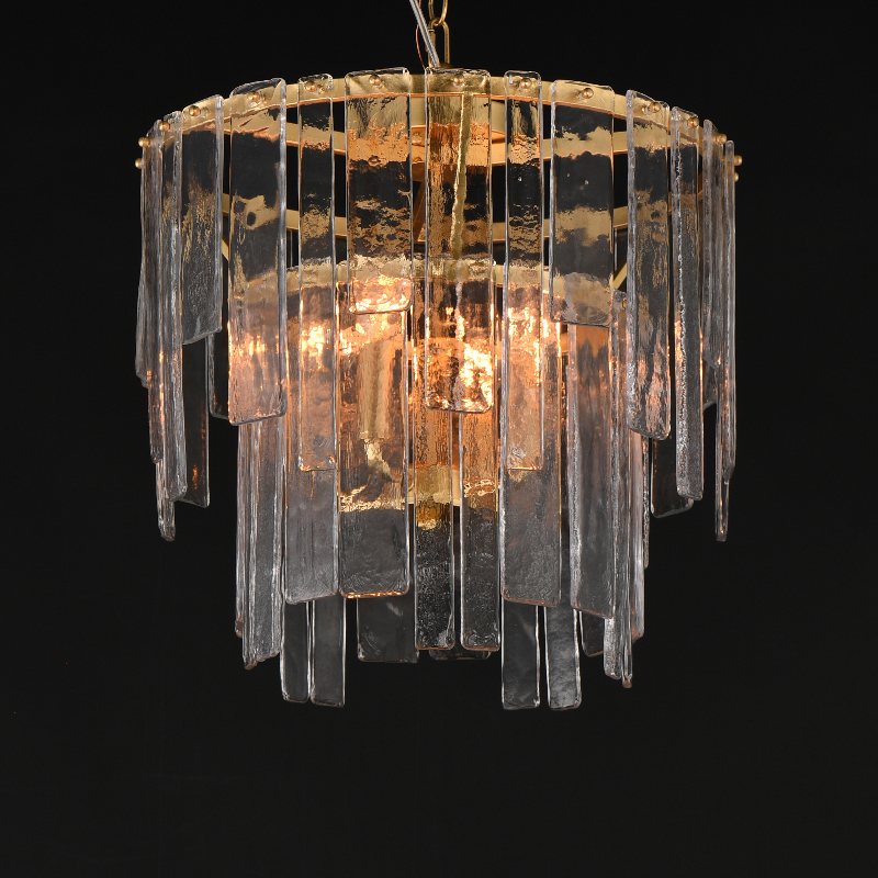 Maxim 21833 Warren 4-lt 18" Semi-Flush/Pendant - Gold Leaf