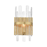 Maxim 21839 Warren 1-lt 12" Tall Wall Sconce - Gold Leaf