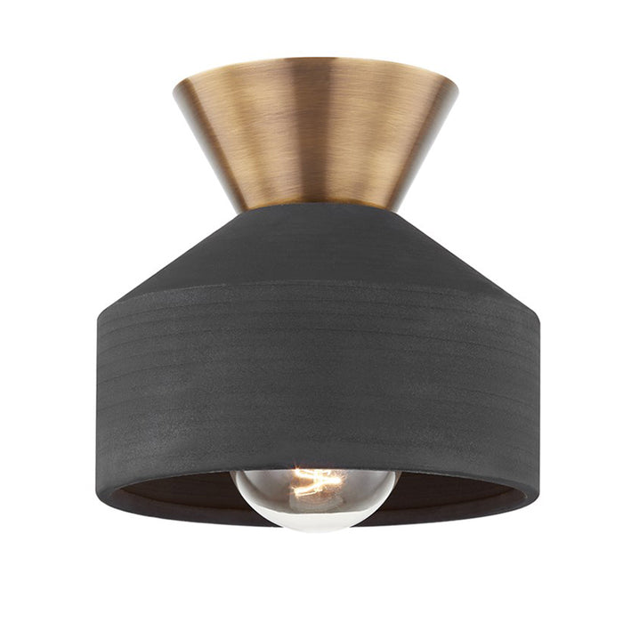 Troy C9808 Covina 1-lt 8" Flush Mount