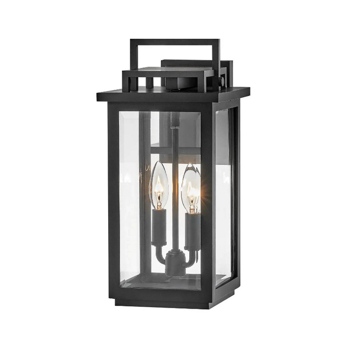 Hinkley 22110 Winthorpe 2-lt 16" Tall LED Outdoor Wall Mount Lantern