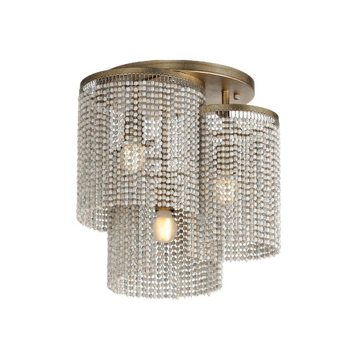 Maxim 22463 Fontaine 3-lt 17" Flush Mount