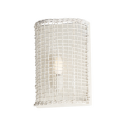 Maxim 22471 Cestino 1-lt 12" Tall Wall Sconce - Weathered White