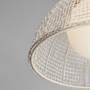 Maxim 22472 Cestino 1-lt 21" Pendant - Weathered White
