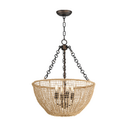 Maxim 22473 Cestino 4-lt 21" Pendant - Antique Bronze