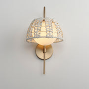 Maxim 22481 Macrame 1-lt 19" Tall Wall Sconce