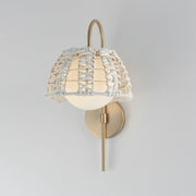 Maxim 22481 Macrame 1-lt 19" Tall Wall Sconce