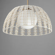 Maxim 22482 Macrame 1-lt 30" Pendant