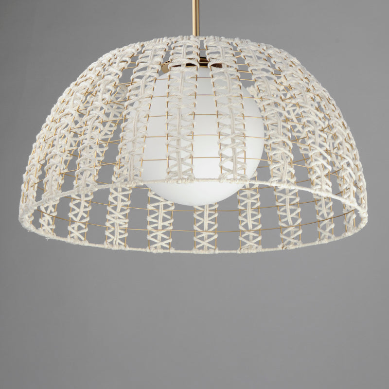 Maxim 22482 Macrame 1-lt 30" Pendant