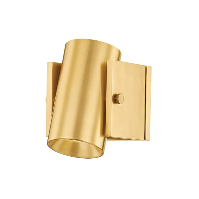 Hudson Valley 2306 Nowra 1-lt 6" Tall Wall Sconce - Aged Brass