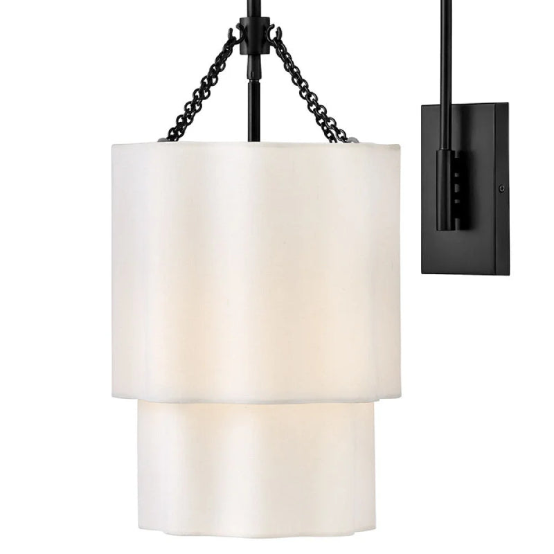 Hinkley 47730 Gwen 1-lt 26" Tall LED Wall Sconce - Black