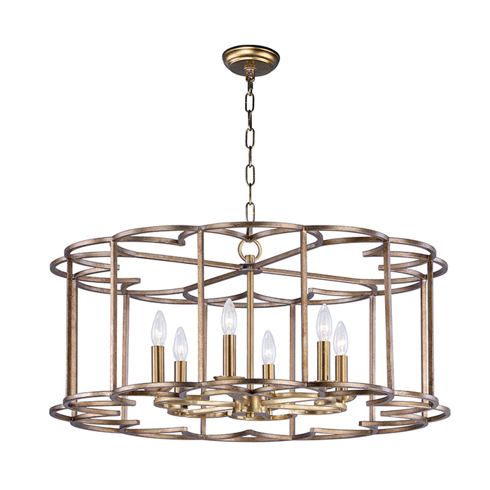 Maxim 24735 Helix 6-lt 31.5" Chandelier
