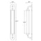 Sonneman 2491 Bauhaus Revisited Klammer 23" Tall LED Sconce