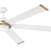 Hinkley 906964 Andros 64" Indoor/Outdoor Smart Ceiling Fan with LED Light Kit - Matte White