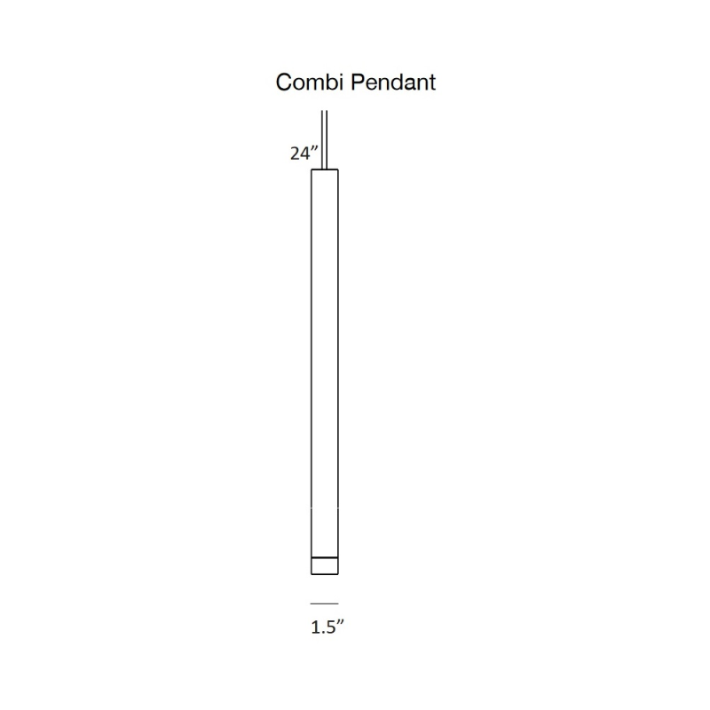 Koncept CMP-L3-S-24 Combi LED Pendant