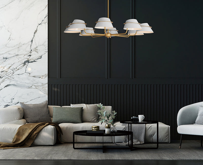 Maxim 25228 Lucas 8-lt 48" Chandelier