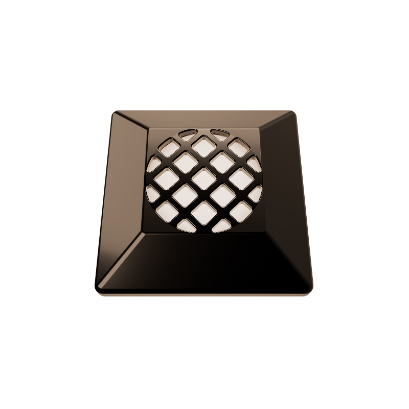 WAC 2531 2" LED Surface Mount Square Indicator Louver - Bronze Stainless Steel