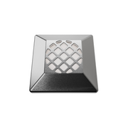 WAC 2531 2" LED Surface Mount Square Indicator Louver - Stainless Steel