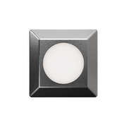 WAC 2551 2" LED Surface Mount Square Indicator Light - Stainless Steel