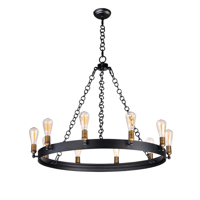 Maxim 26275 Noble 10-lt 37.5" Chandelier