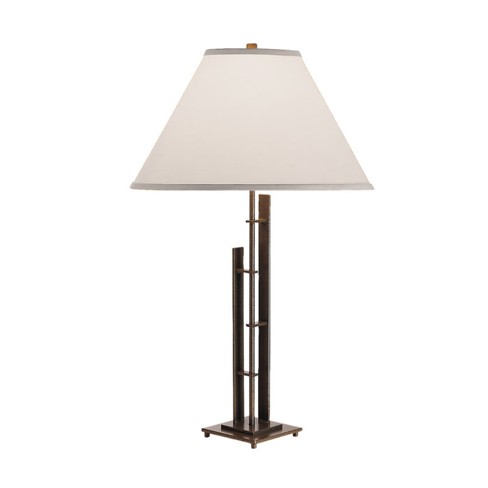 Hubbardton Forge 268421 Metra Double 1-lt 27" Tall Table Lamp, Natural Anna